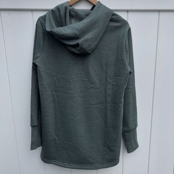 RBX Active Women Hoodie Jacket Green Thumb Holes Fleece Large - Picture 4 of 6